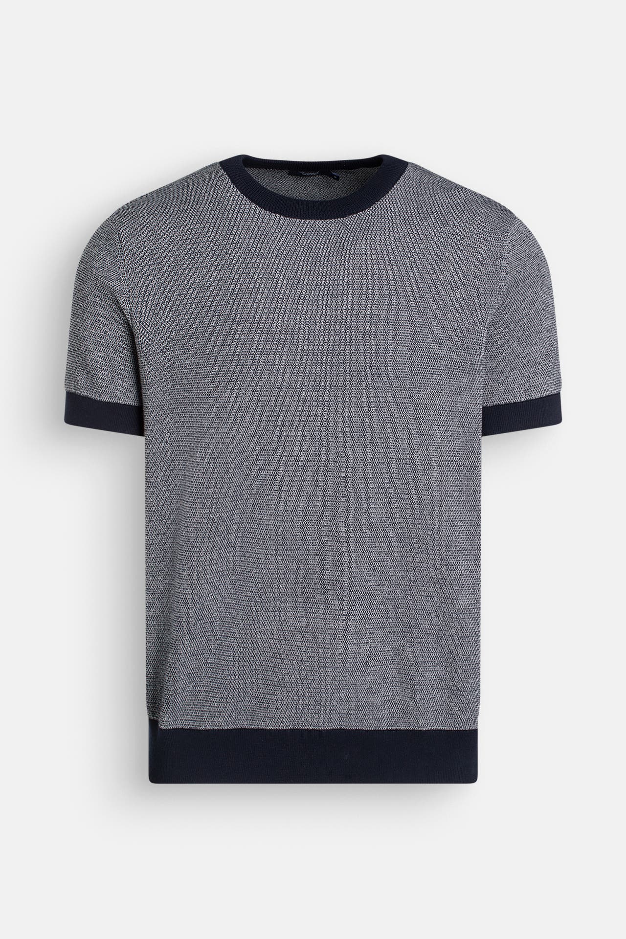 HECHTER Paris Strick-Shirt graublau, Bild 1
