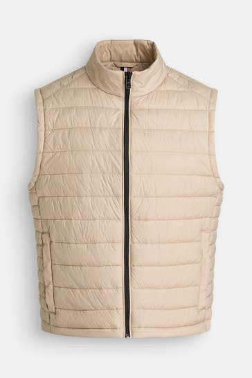 BOSS Steppweste 'Calano' beige