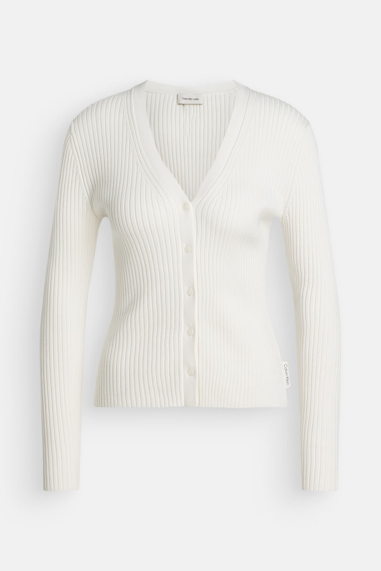 CALVIN KLEIN Strickjacke ecru, Bild 1