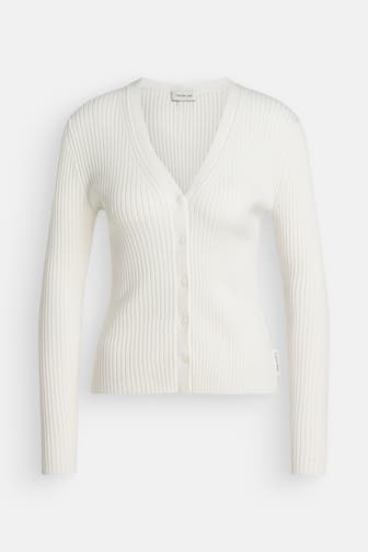 CALVIN KLEIN Strickjacke ecru