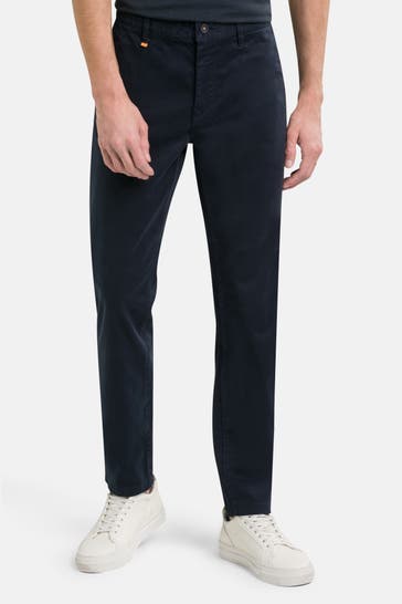 BOSS ORANGE Chino 'Schino-Taber' navy