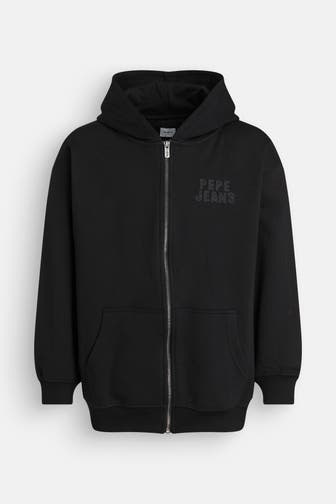 PEPE JEANS Sweatjacke 'Tansley' schwarz