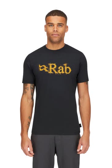 RAB T-Shirt 'Stance' schwarzblau
