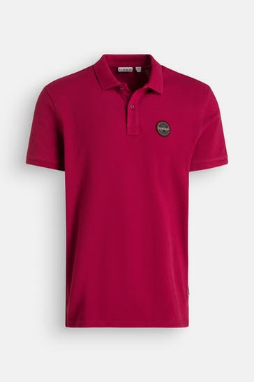 NAPAPIJRI Polo-Shirt dunkelrot