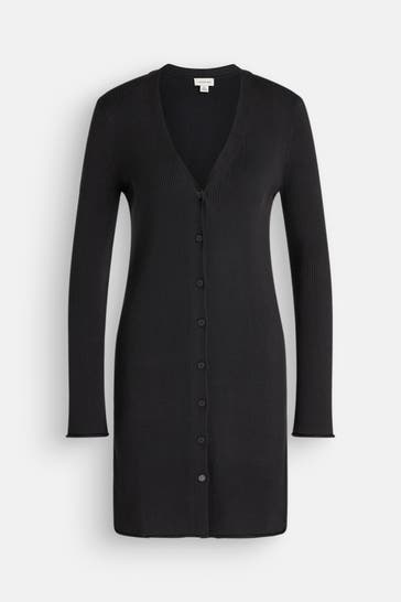 CALVIN KLEIN Cardigan schwarz
