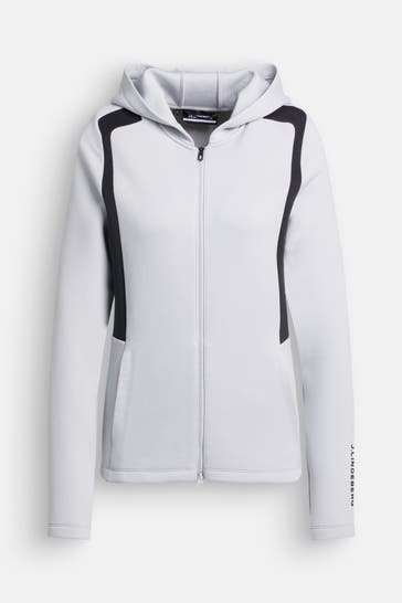 J.LINDEBERG SPORTSWEAR Flunktionsjacke 'Ella' hellgrau