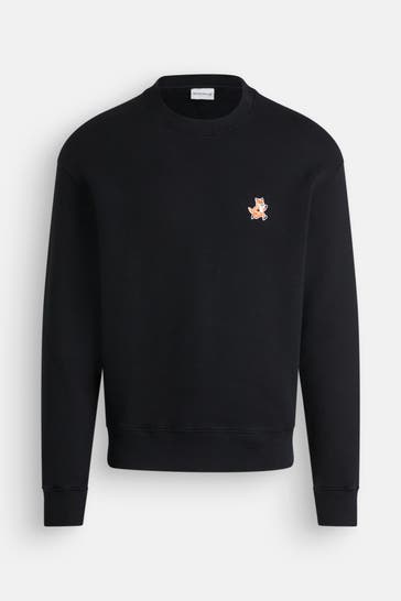 MAISON KITSUNÉ Sweatshirt schwarz