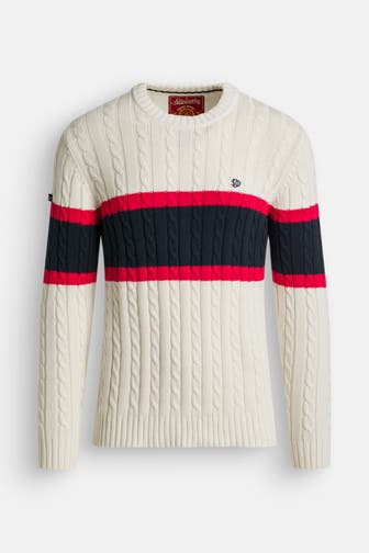 SUPERDRY Strickpullover mehrfarbig