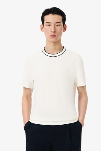 LACOSTE T-Shirt weiß