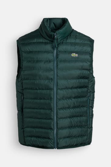 LACOSTE Weste tannengrün