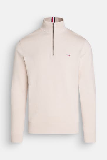 TOMMY HILFIGER Strick-Troyer creme