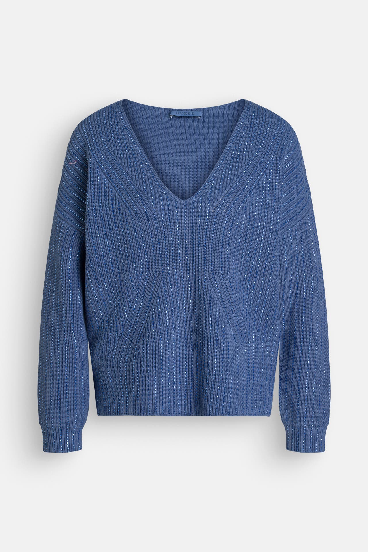 GUESS Strickpullover 'Lorien' azurblau, Bild 1