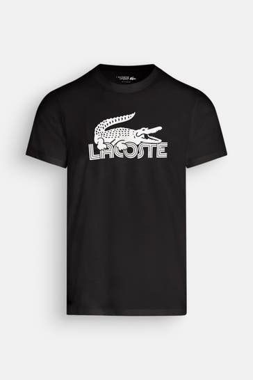 LACOSTE T-Shirt schwarz
