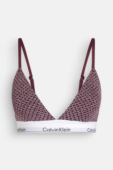 CK UNDERWEAR Soft-BH gemustert