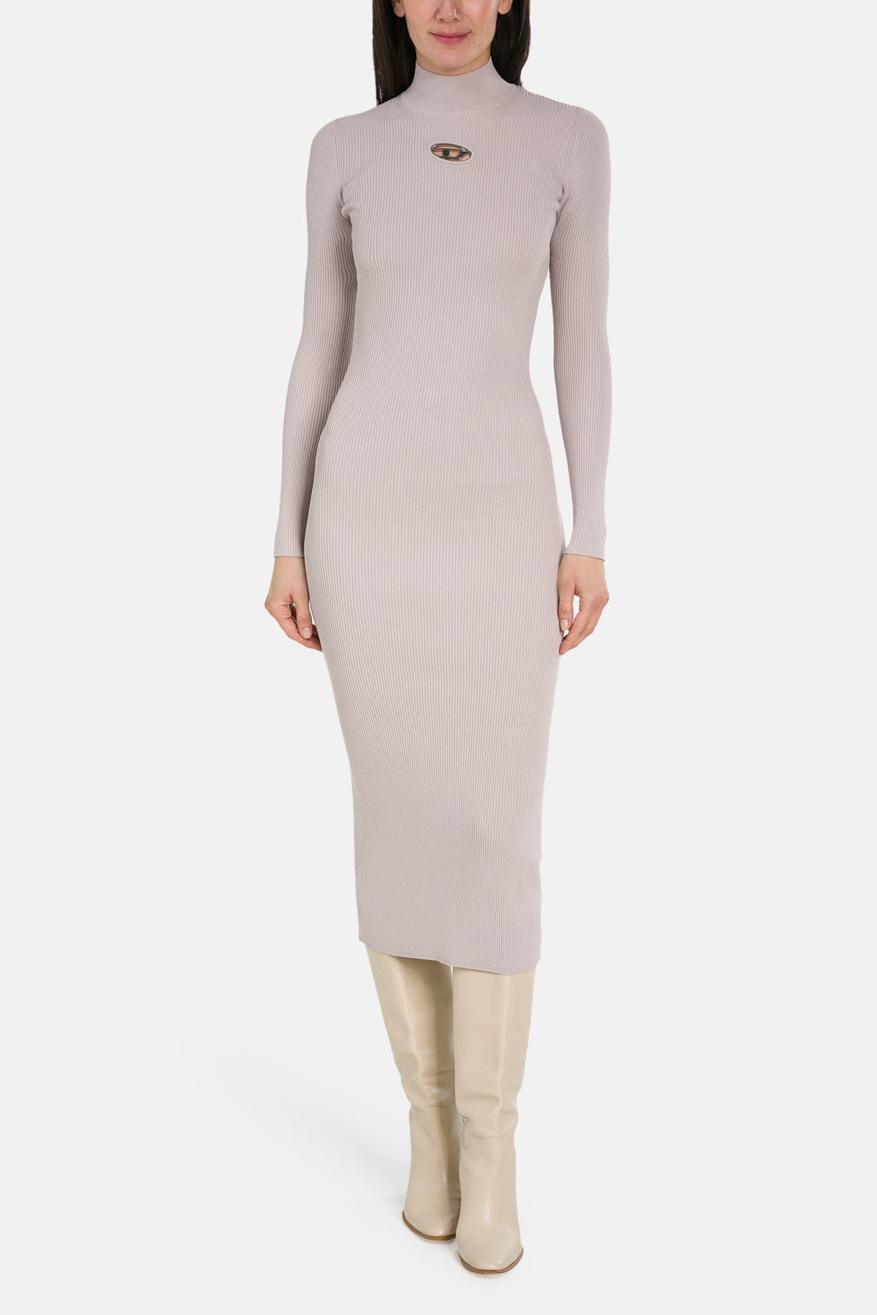 DIESEL Strickkleid mauve, Bild 1