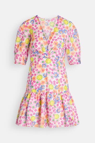 SANDRO Minikleid gemustert