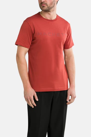HACKETT - T-Shirt rotorange