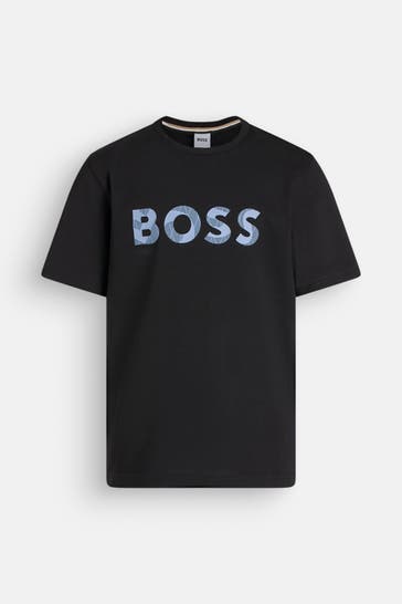BOSS T-Shirt schwarz