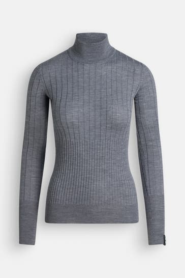 COLMAR Wollpullover grau