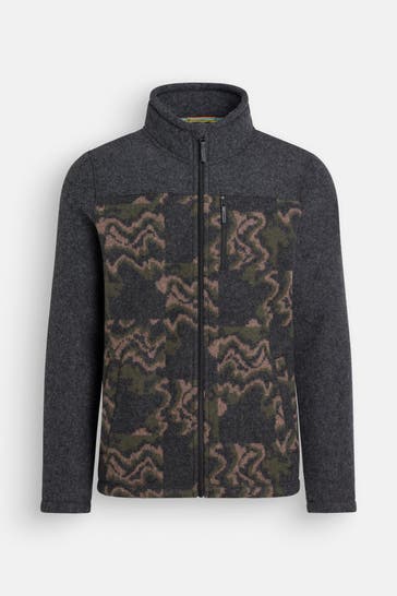 SMARTWOOL Wollmix-Fleecejacke mehrfarbig