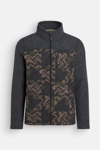 SMARTWOOL Wollmix-Fleecejacke mehrfarbig