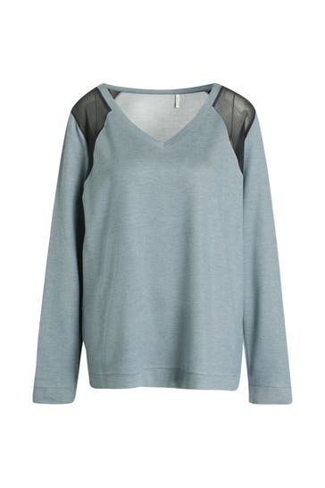 CALIDA Longsleeve graublau