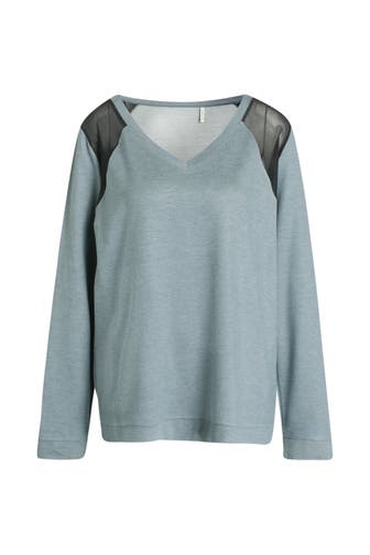 CALIDA Longsleeve graublau