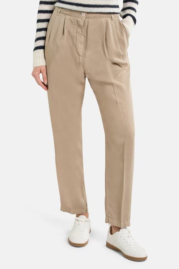 REPLAY Stoffhose beige