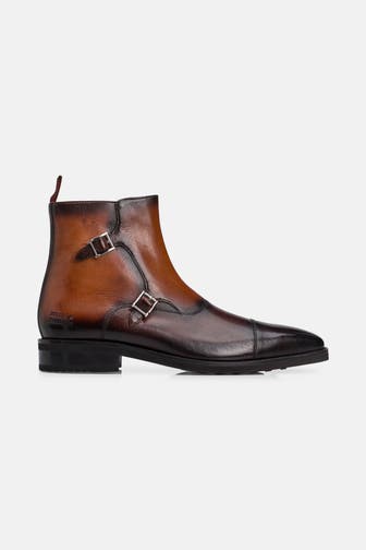 MELVIN & HAMILTON Leder-Boots 'Lewis 54' braun