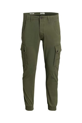 JACK & JONES Cargohose 'Paul' khaki