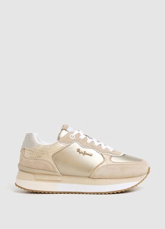 PEPE JEANS Sneaker 'Rusper Shine' mehrfarbig