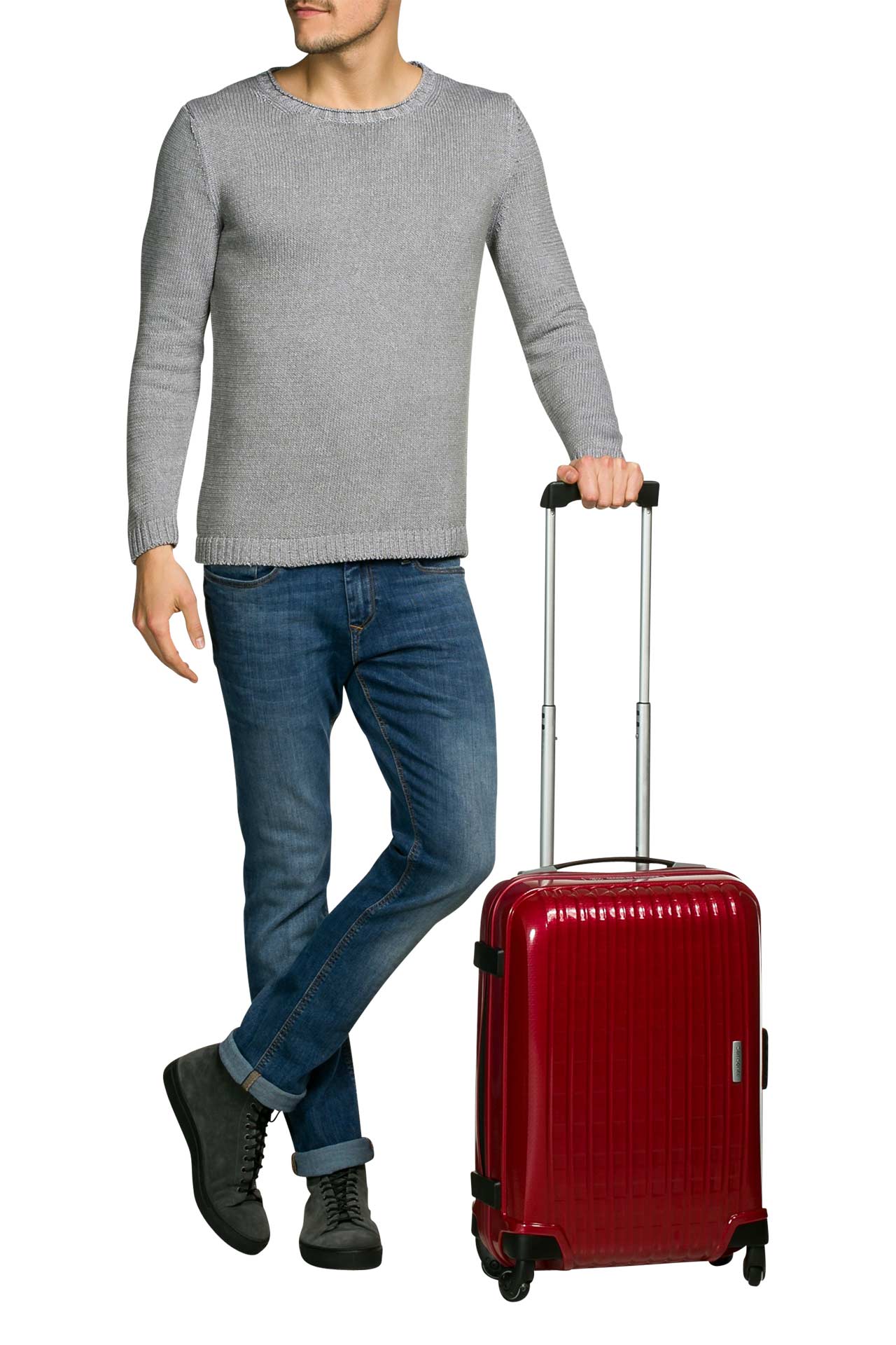 Trolley Chronolite Spinner 55 20 rot SAMSONITE g nstig