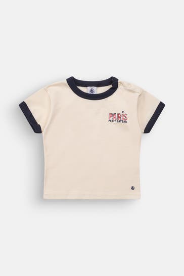 PETIT BATEAU T-Shirt zweifarbig