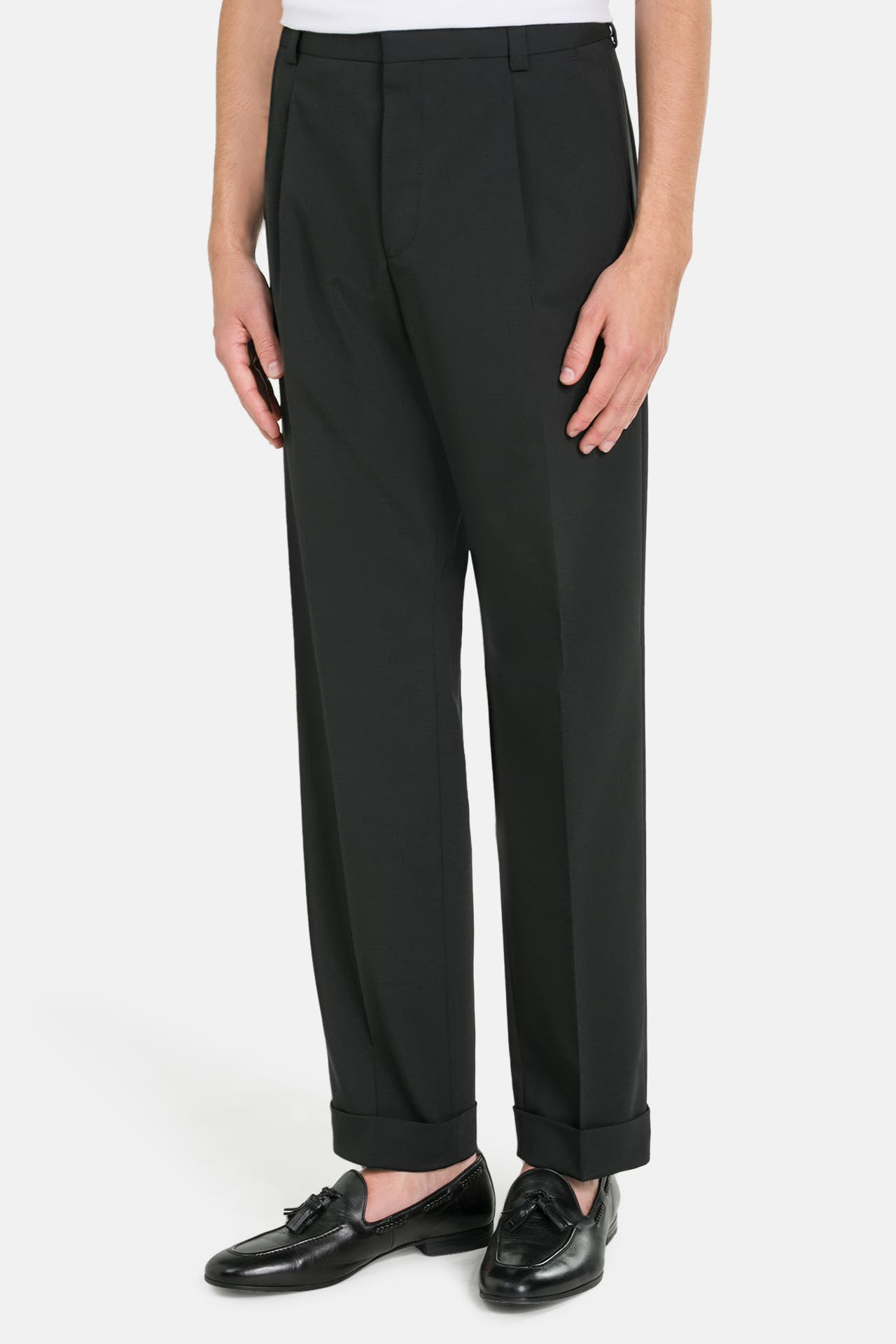 HUGO Wollmix-Stoffhose 'Teagan 251' schwarz, Bild 1