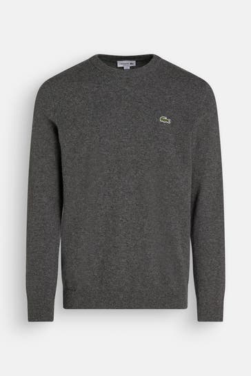 LACOSTE Strickpullover dunkelgrau