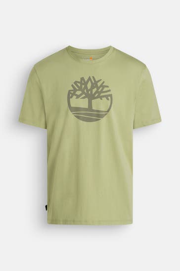 TIMBERLAND T-Shirt 'Kenn' apfelgrün