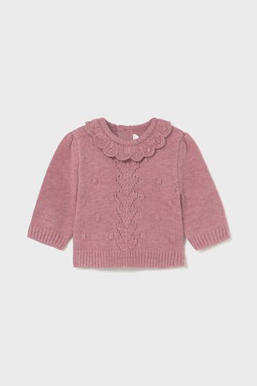 MAYORAL Strickpullover altrosa