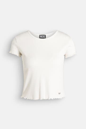 DIESEL T-Shirt weiß
