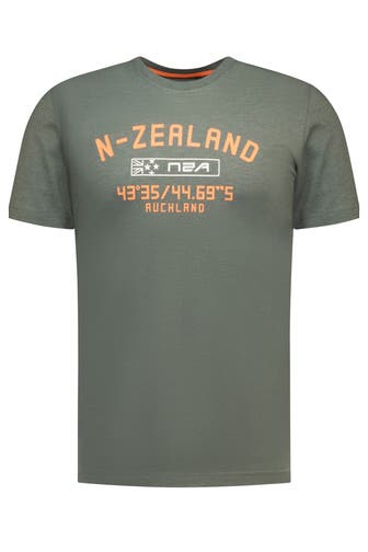 NEW ZEALAND AUCKLAND T-Shirt waldgrün