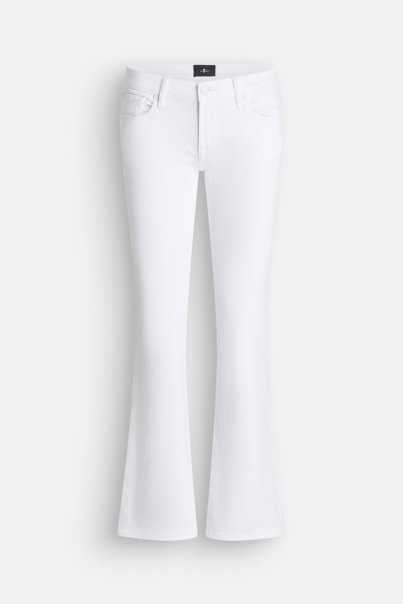 7 FOR ALL MANKIND Jeans weiß bootcut, Bild 1