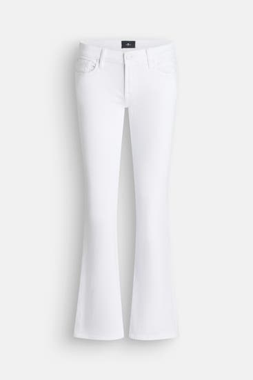 7 FOR ALL MANKIND - Jeans weiß bootcut
