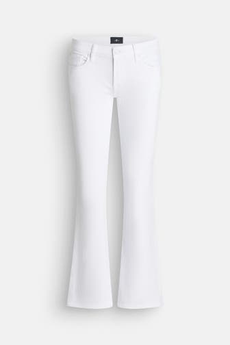 7 FOR ALL MANKIND Jeans weiß bootcut