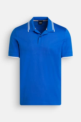 BOSS Polo-Shirt royalblau