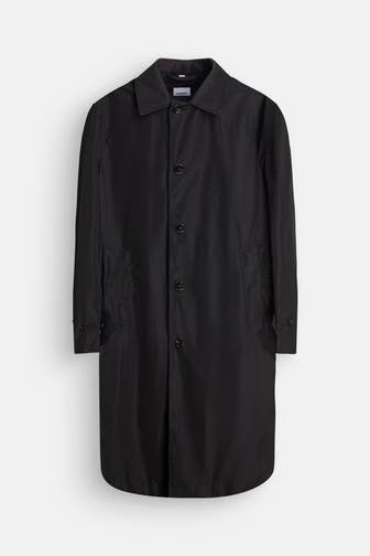 BURBERRY Mantel 'Pilkington' schwarz