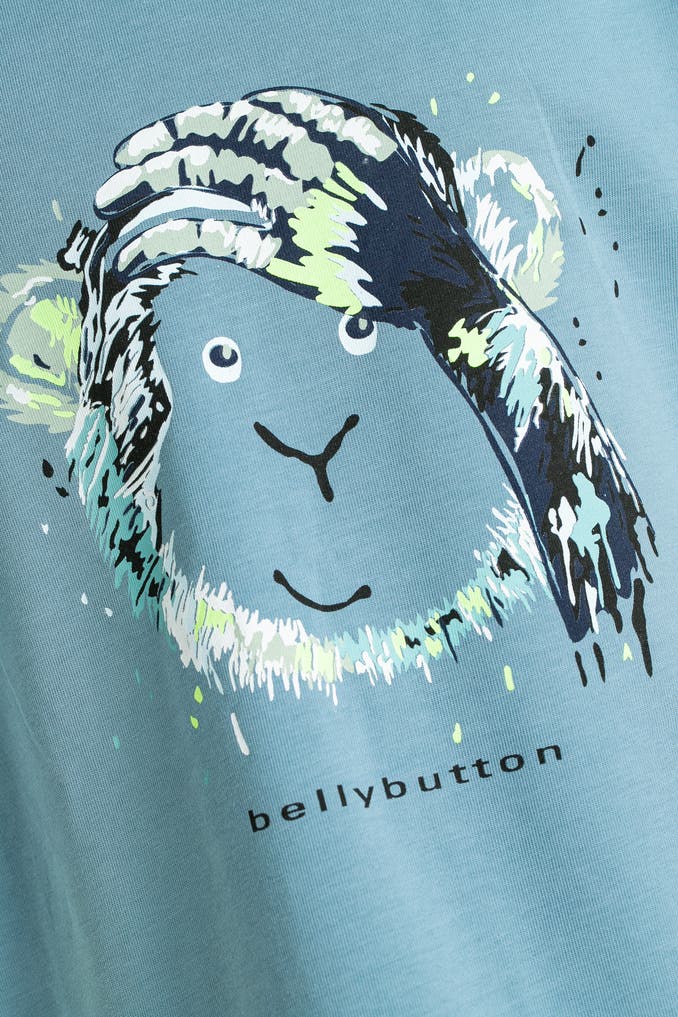 Bellybutton mother nature & me T-Shirt 1/4 Arm, Bianco (Bright White|White 1000), 6 Mesi Bimbo
