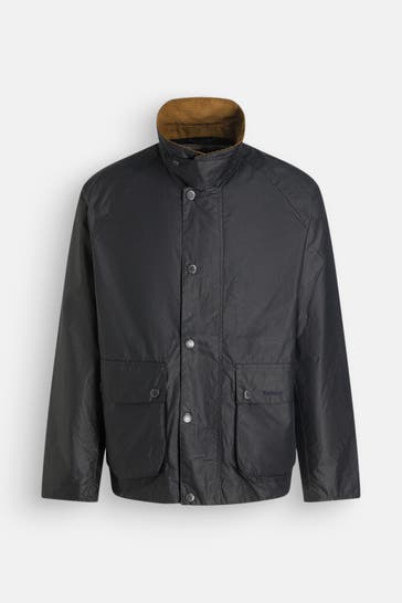 BARBOUR Wachsjacke 'Bedale' schwarzblau