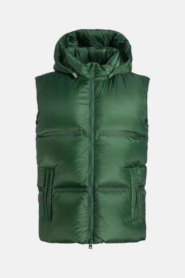 HERNO Daunenweste smaragdgrün