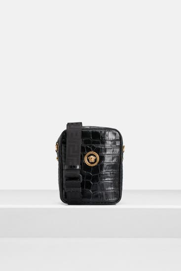VERSACE - Umhängetasche schwarz