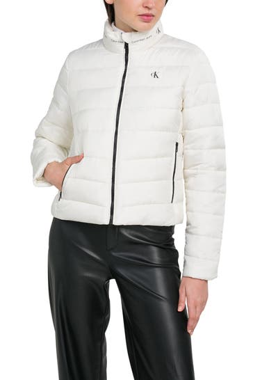 CK JEANS Light-Steppjacke weiß