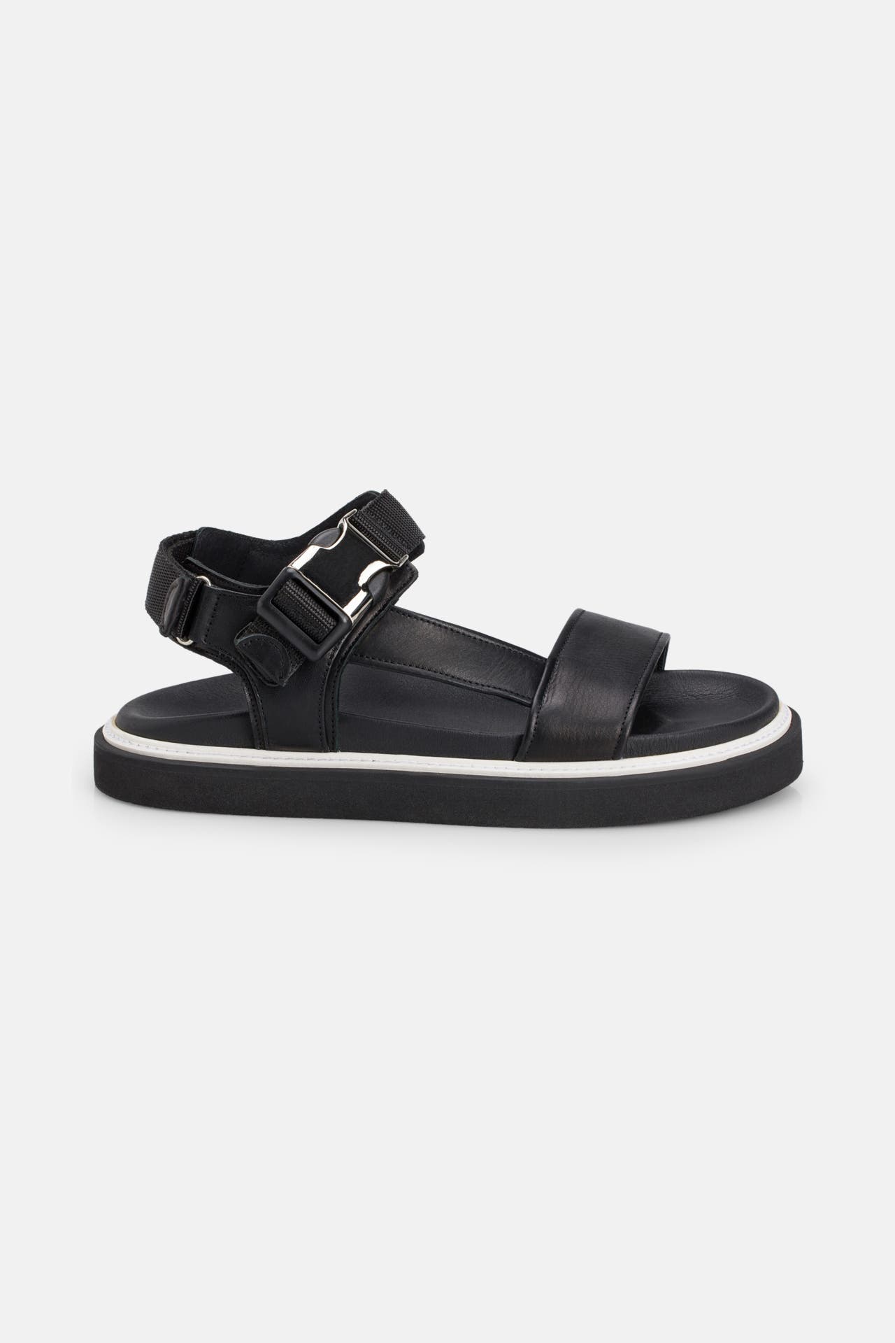 GARMENT PROJECT Sandalen 'Cody' schwarz, Bild 1